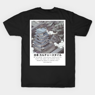 Japanese Dragon Temple T-Shirt
